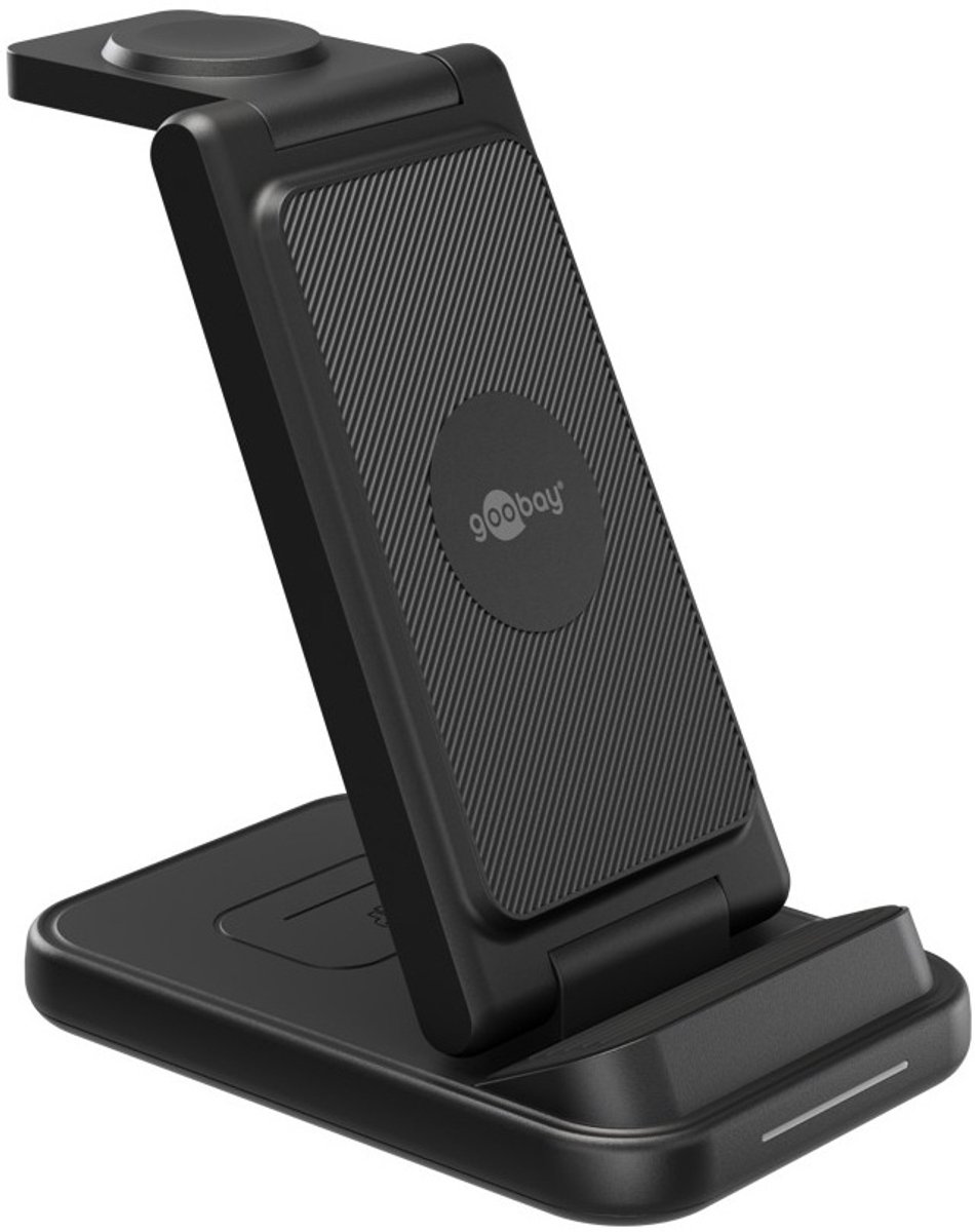 Goobay 3-in-1 Draadloze Snellader (15W)