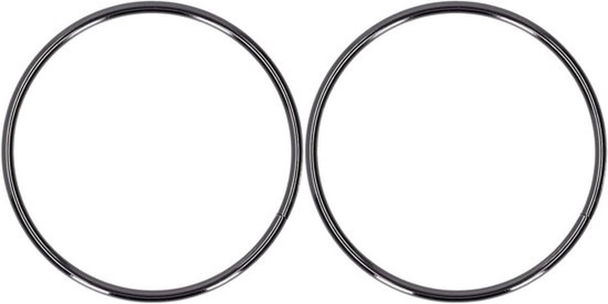 Ronde Metalen Handvatten voor Dameshandtassen - 2 Stuks - Vervangingsaccessoires voor Handgemaakte Tassen en Creatieve Projecten