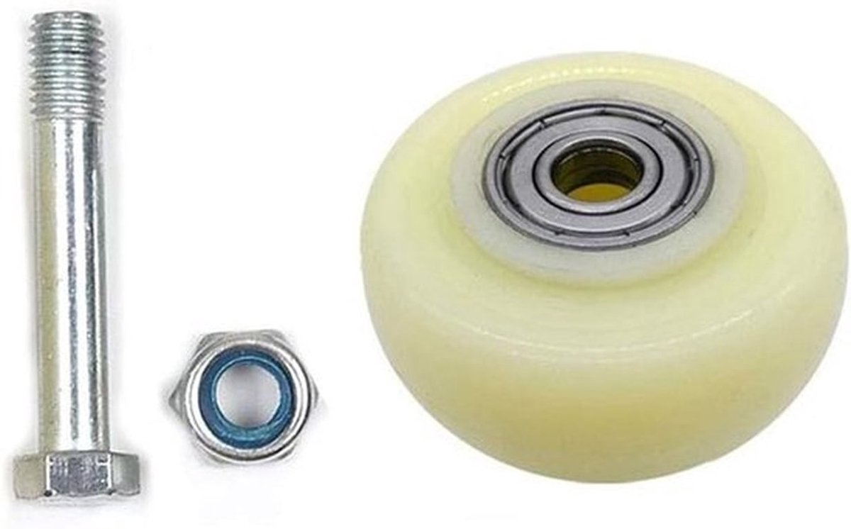 Duurzame 50mm nylon wielen voor bankbedden, set van 2, ideaal voor meubels en vloerschadebescherming