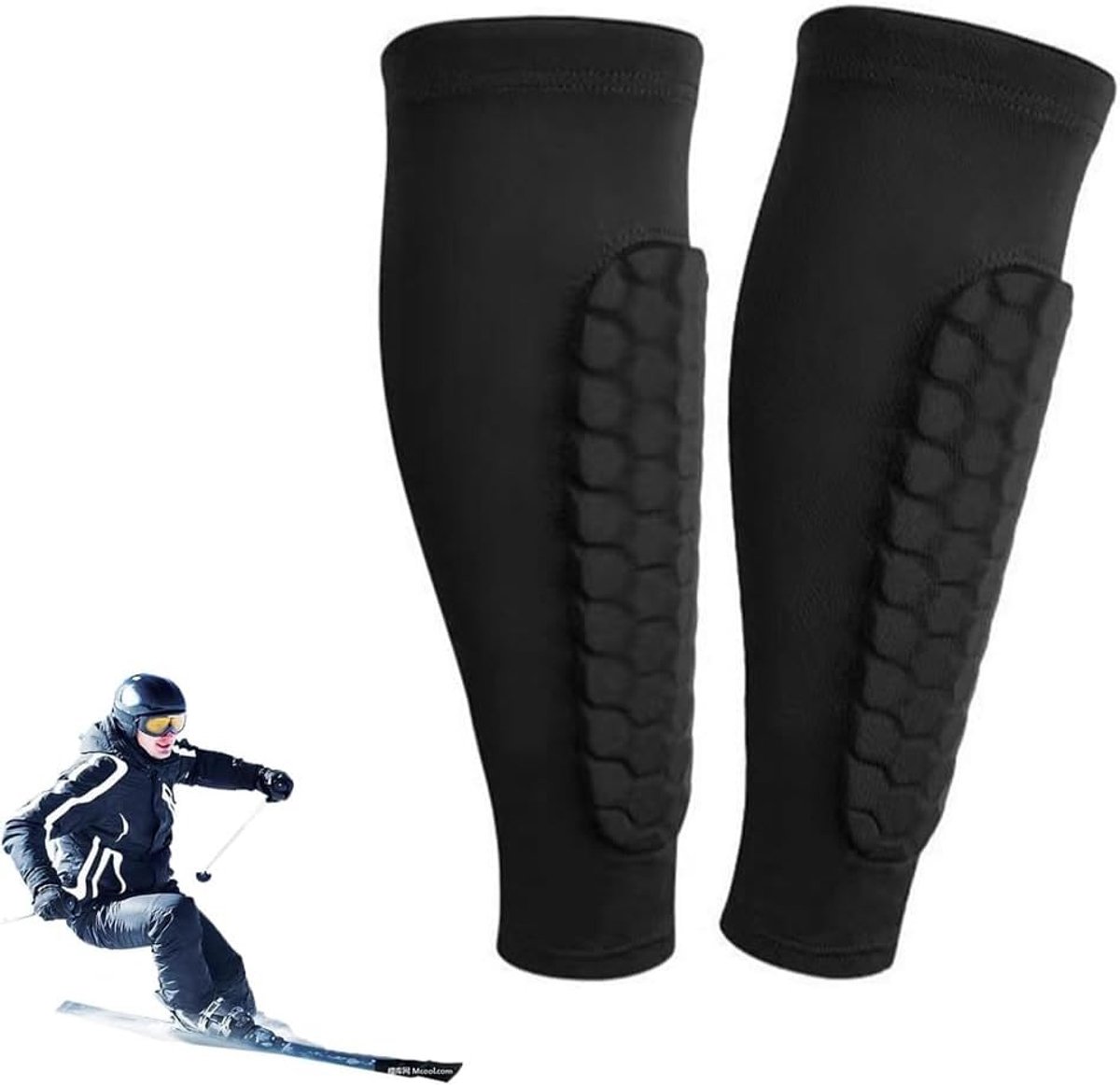 Children's Shin Guards, 1 Pair Football, Breathable and Non-Slip Football for Adults, Developed for Growing Football - ShopVlot