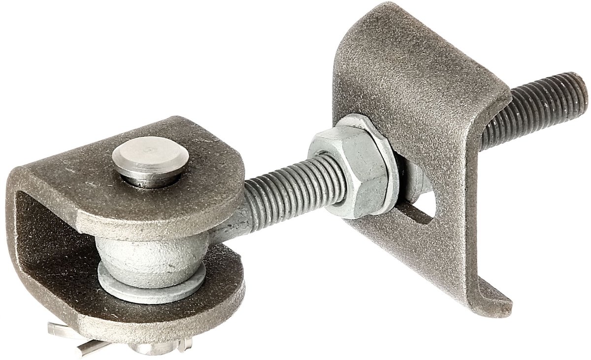 GAH Alberts poortband 50x20x45x120x25x45x6x5mm STA ruw zak - 412074