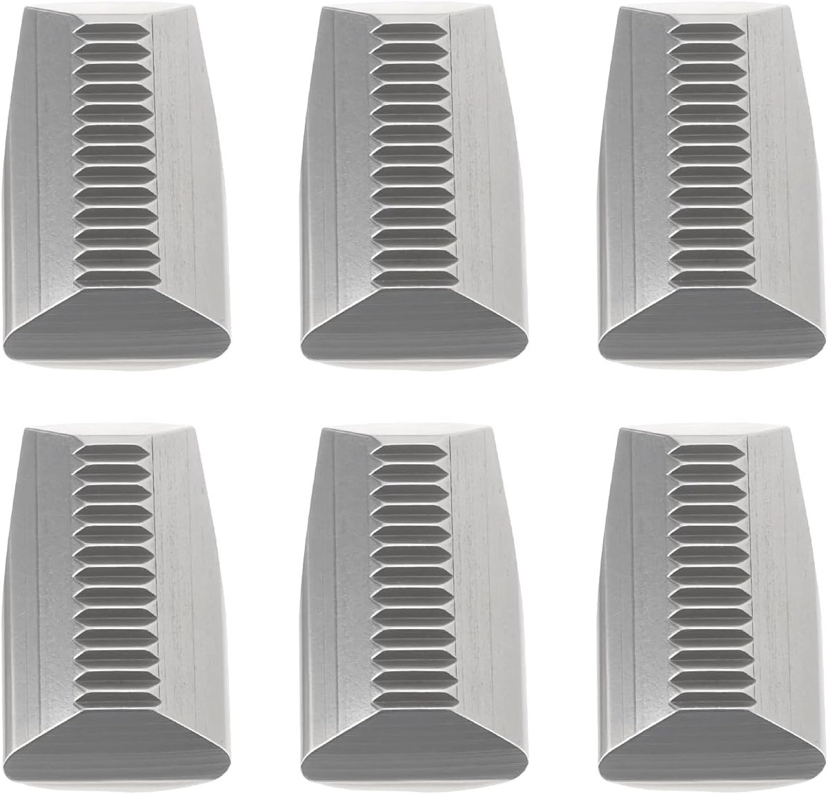 SnelShoppen - 6 Stuks Rivet Kaken 13.1x7.7mm Rivet Gereedschap voor Lucht Rivetpistool Accessoires, Staal, Sterke Grip voor Schoon en Veilig Resultaat