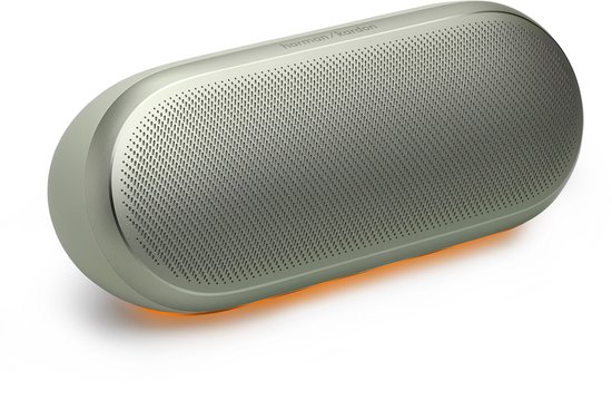 Harman Kardon Luna 2 Bluetooth speaker draadloos draagbaar met bas, sfeerverlichting, IP67 waterdicht mint