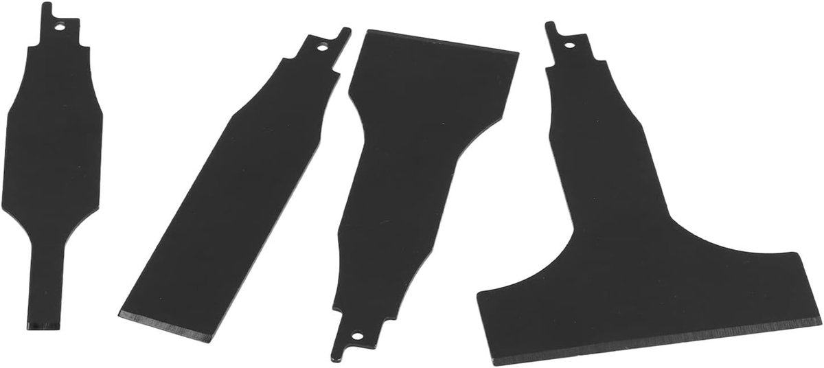 SnelShoppen - Scraper voor Reciprozagen, Duurzaam en Vervangbaar, Hoogwaardige Koolstofstaal, Makkelijk te Gebruiken voor Muurpleister en Vloeren, Eff