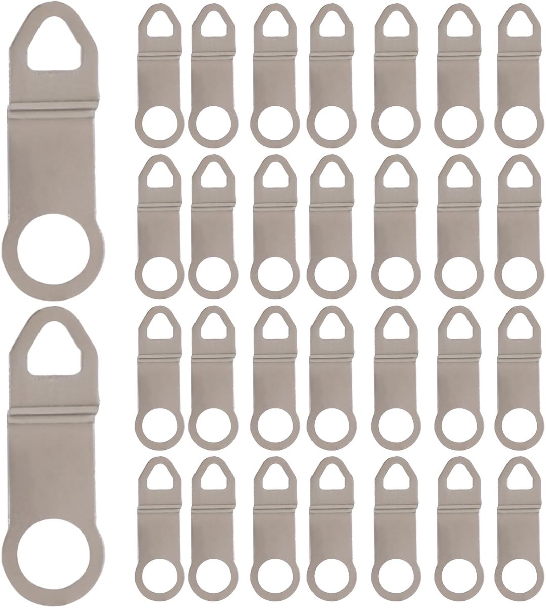 SnelShoppen - 30 Stuks Quartz Klok Haak Hanger Set Voor Klok Reparatie DIY Maakaccessoires - Perfect Voor Klokprojecten, Creatief, Huishoudelijk Gebru