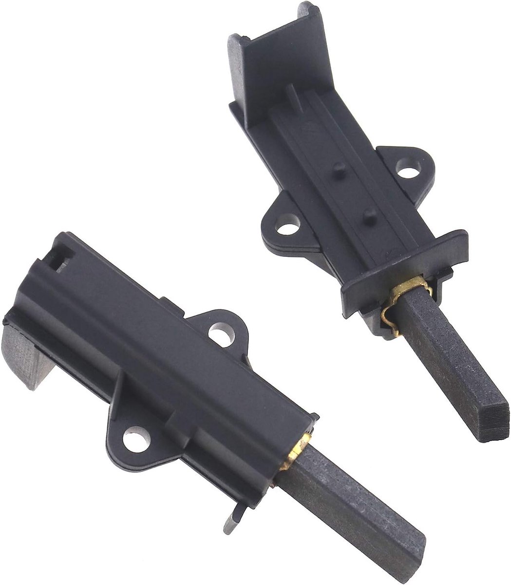 SnelShoppen - Vervangende Koolborstels voor Wasmachine - 4 Stuks - Geschikt voor Beko WM1512S/WM5100S/WM5100W/WM5120S - Hoogwaardige Koolborstels met