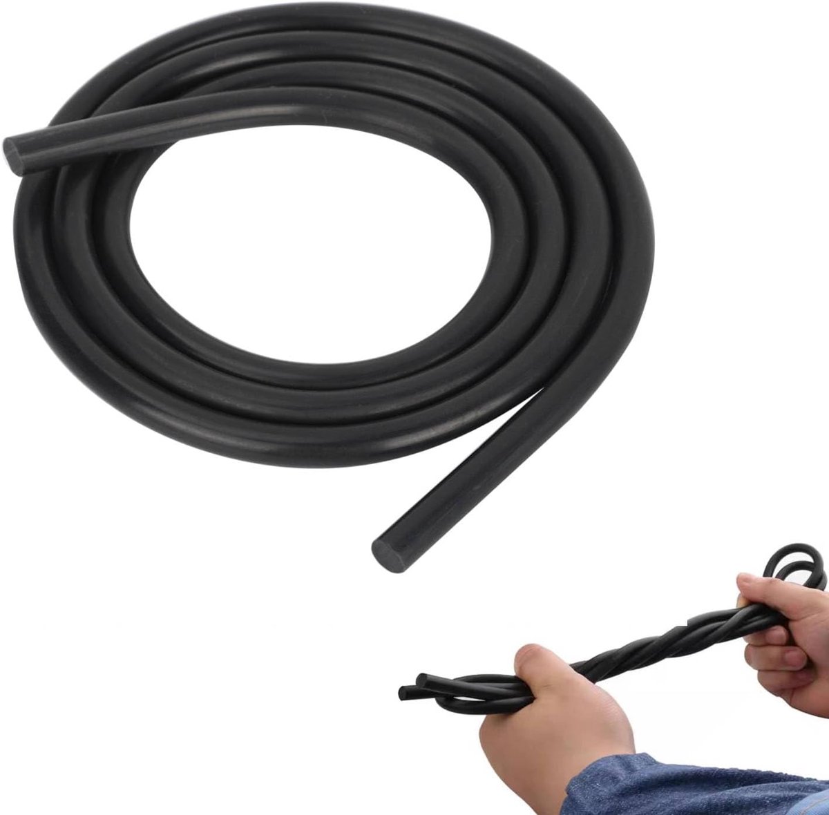 SnelShoppen - Silicone Slang, Silicone Buigkoord, Zachte Silicone Invoerslang 8-10-12mm, Flexibele Silicone Invoerslang voor Vormen van Acrylaat Rigid