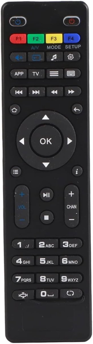 Vervangende afstandsbediening voor IPTV TV Box, compatibel met Mag 250, 254, 255, 260, 261 en 270, ideaal voor gebruiksgemak en functionaliteit