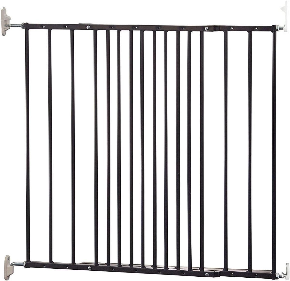 Traphek - Veiligheidshekje Baby - Bovenaan trap - Schroefbevestiging - 62.5-106.8cm - Wit – foto 4