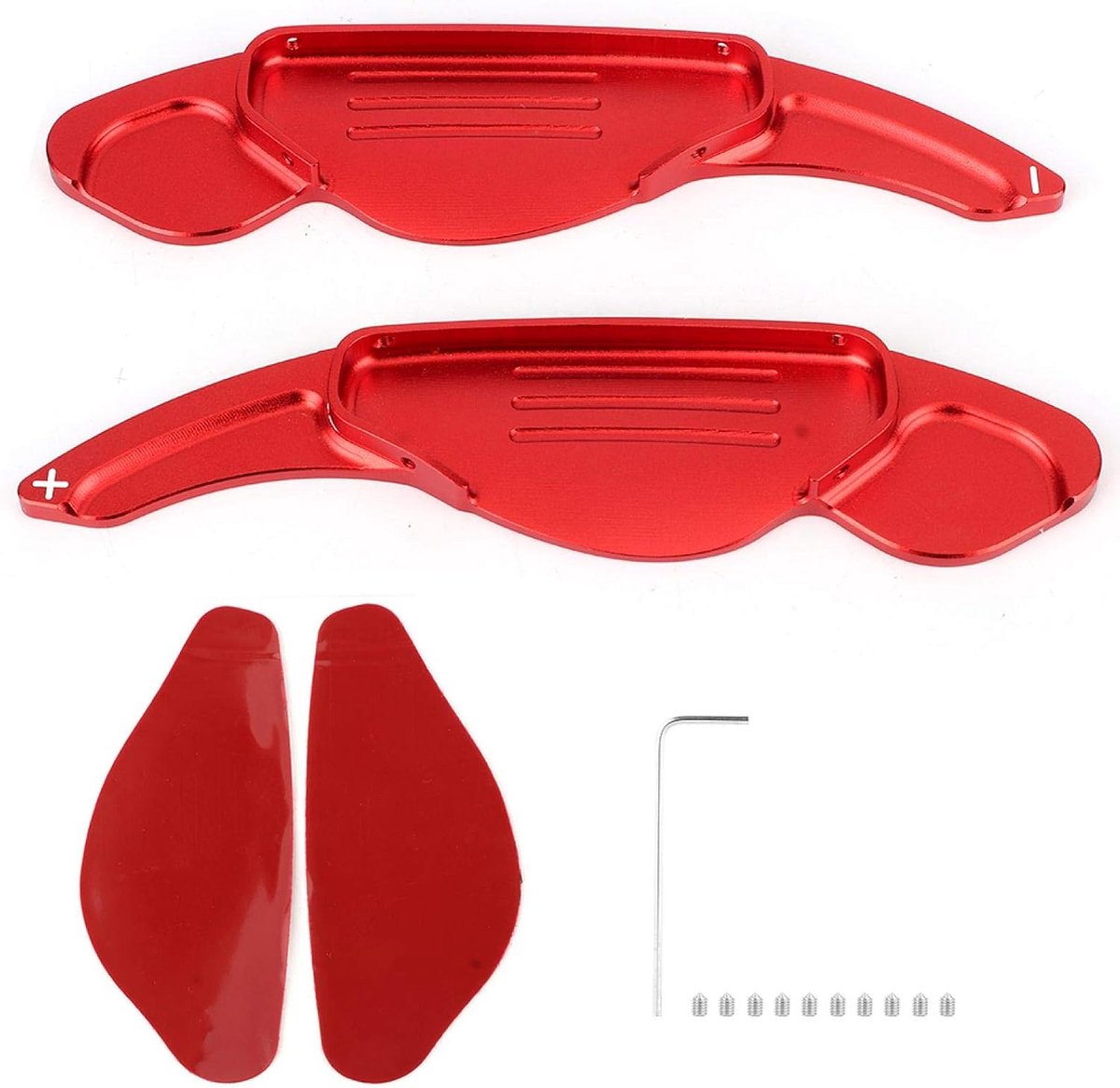 SnelShoppen - Gear Extension Shift Aluminium Legering Stuurwiel Versnellingspook Paddle Shifter Uitbreiding Geschikt voor Range Rover Evoque en Discov