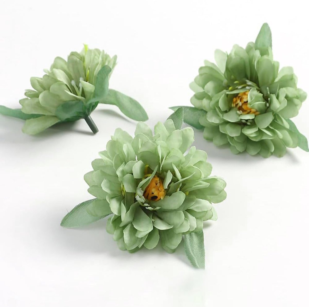 SnelShoppen - Pack van 5 Kunstbloemen Mini Pioenrozen Bloem Cups Kunstbloemen Kleine Bloem Cups Decoratie Mini Kunstbloemen Kleurrijk voor Bruiloft Fe