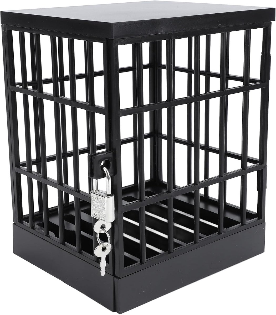 SnelShoppen - Mobiele Telefoon Gevangenis met Slot en Sleutels, Telefoon Lock Box voor Smartphone, Veiligheidsbox voor Kluisjes, Klaslokaal en Thuisge