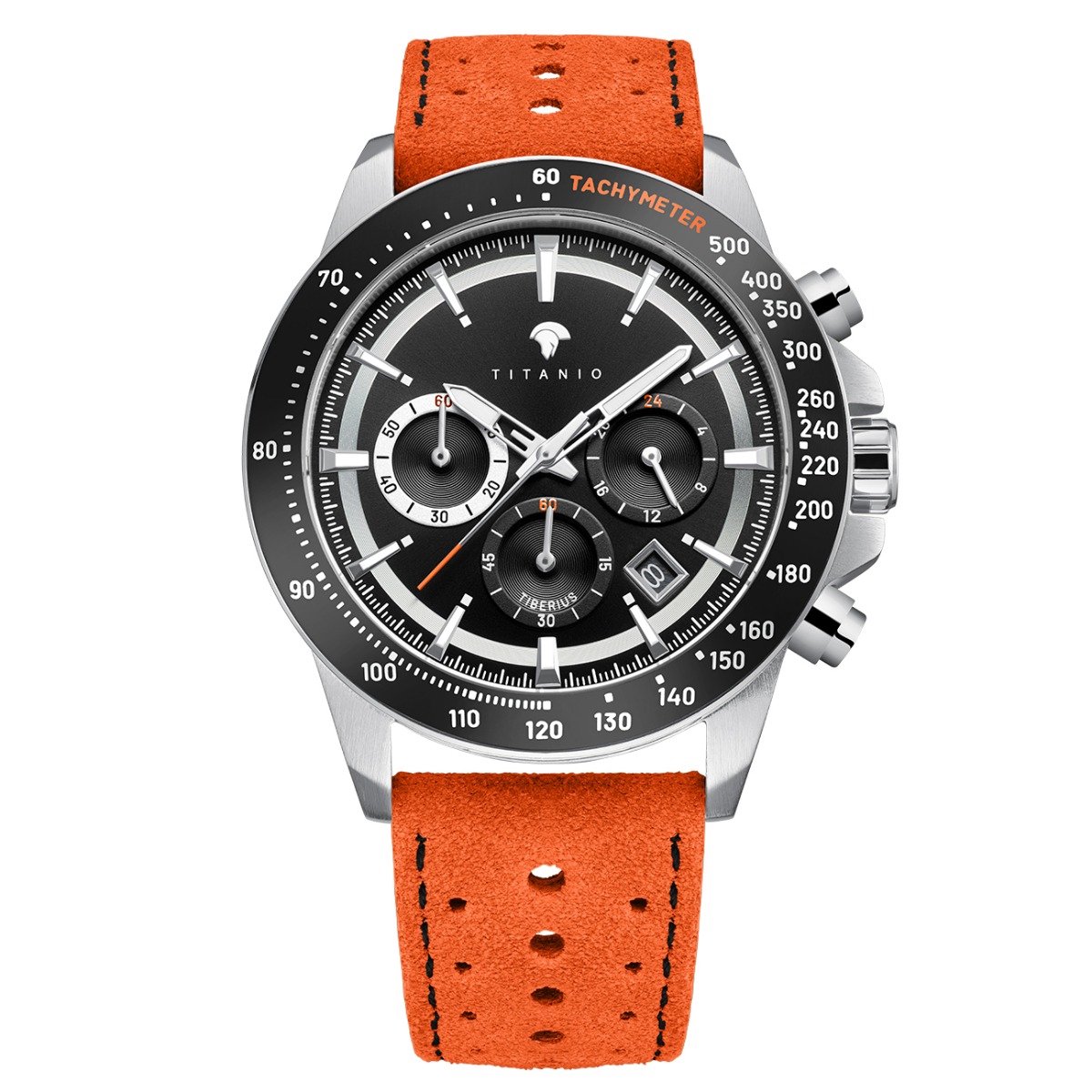 Titanio - Heren Horloge Tiberius - Oranje