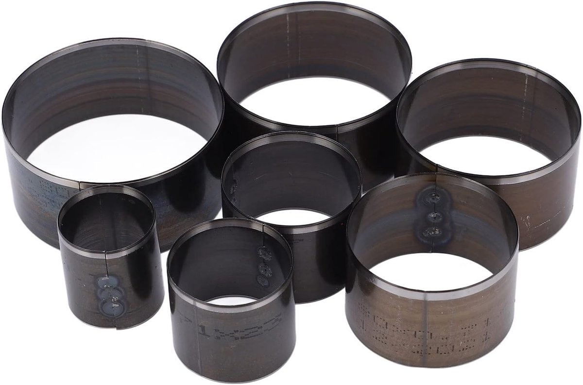 SnelShoppen - Hole Hollow Punch Cutter Leerpons Gereedschap Set, 7-delige Ronde Snijdie Set voor DIY Leerambachten, Emporte Piece Outil voor Portemonn