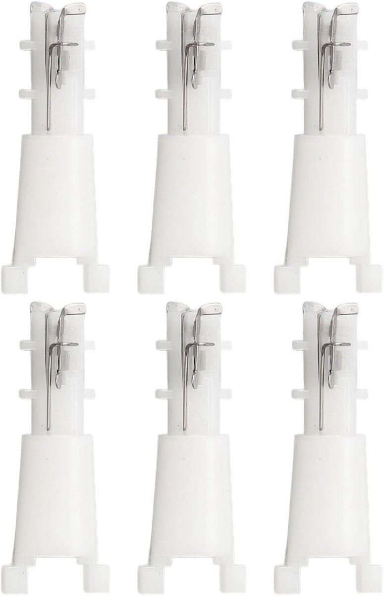 SnelShoppen - 20 Stuks Vervangkop voor Neushaartrimmer, Lichtgewicht Reisaccessoires voor Mannen, Roestvrijstalen Blades, Inclusief Reinigingsborstel,