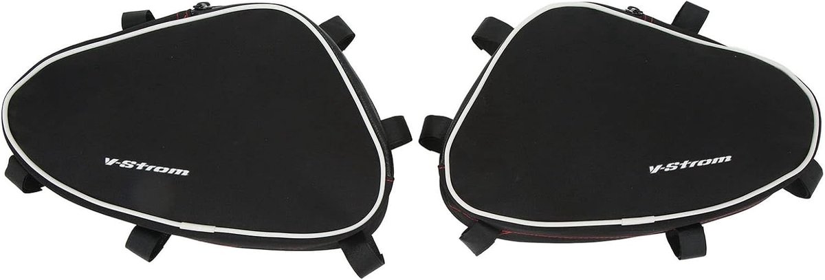 SnelShoppen - 2Pcs Motorradreparatie Waterdichte Gereedschapstas Frame Pakket Vervangingsset voor V-Strom DL650 DL1000