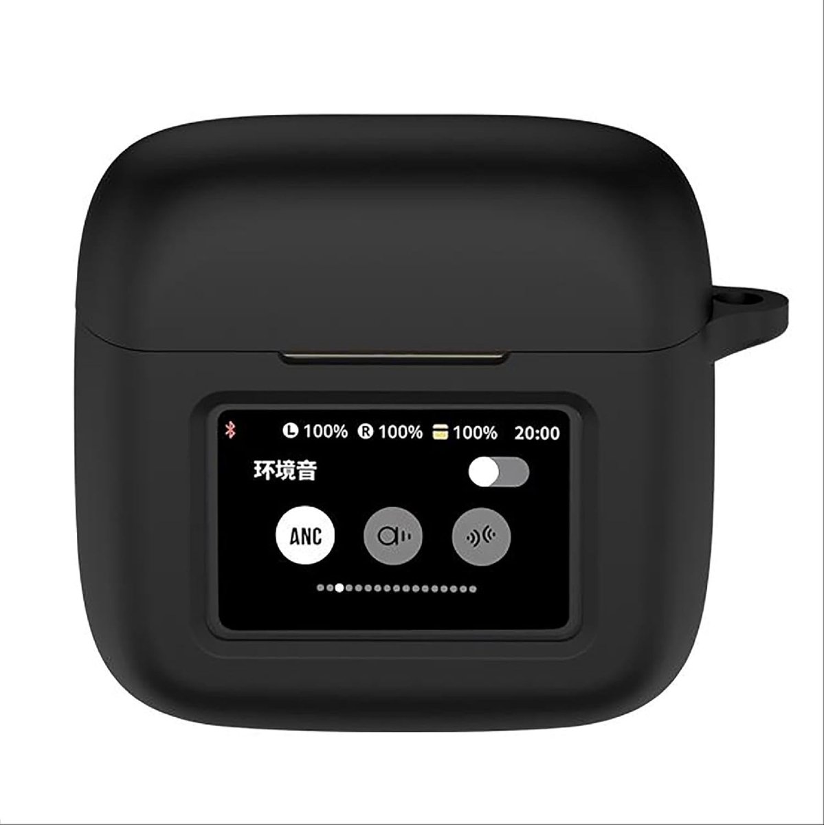 SnelShoppen - Ultra Dunne Silicone Hoes voor JBL Tour Pro 3 - Zacht en Licht, Anti-Vingerafdruk, Krasbestendig, Zwart - Perfecte Bescherming voor Elke
