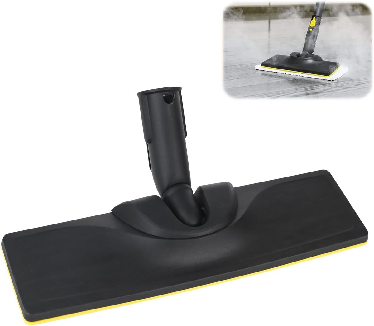SnelShoppen - Vervangende Vloerborstel voor Stoomreiniger, Microvezel Doek, Geschikt voor Kärcher SC2 SC3 SC4 SC5, Effectieve Reiniging voor Huishoude