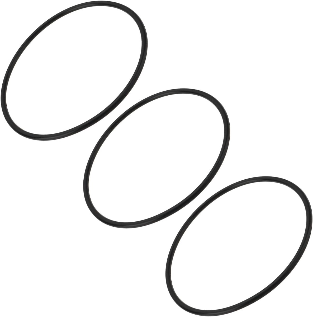 SnelShoppen - Pack van 3 Nitril Rubber O-Ringen 140x5mm voor Waterfilter Sealing - Geschikt voor Diverse Filters - Hoogwaardige Nitril O-Ringen voor B