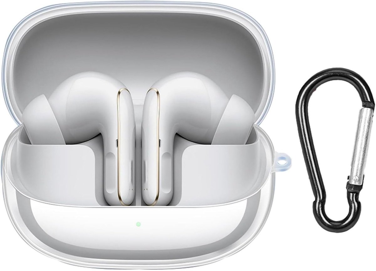 SnelShoppen - Transparante Hoes Geschikt voor Xiaomi Buds 5 Pro - TPU Beschermhoes, Lichtgewicht, Schokbestendig, Ultra-dun en Draagbaar
