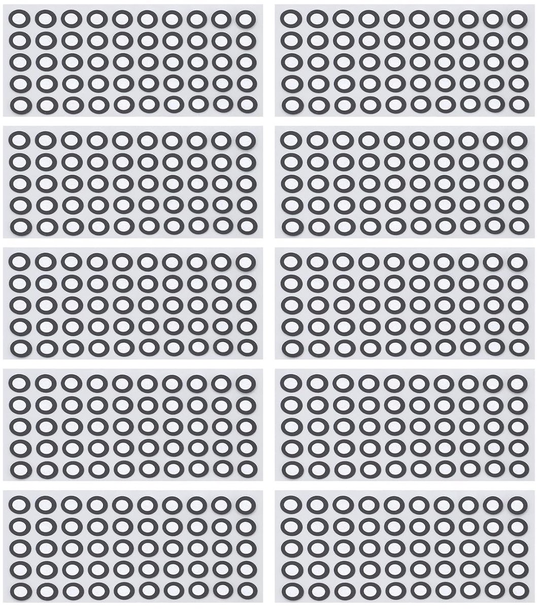 SnelShoppen - 1000 Stuks 3D Scan Markers 6mm Hoogreflecterend, Sterke Hechting, Diffuse Reflectie, Positioneringsdoelen voor 3D Scanners en Tracking