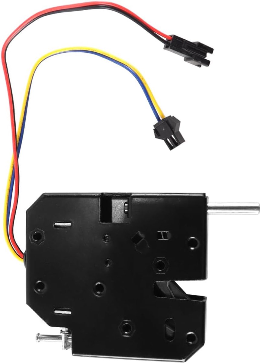 SnelShoppen - Elektrische Deurslot DC 12V Elektromagnetisch Slot voor Deur, Kast, Lade met Noodontgrendeling voor Toegangscontrolesysteem