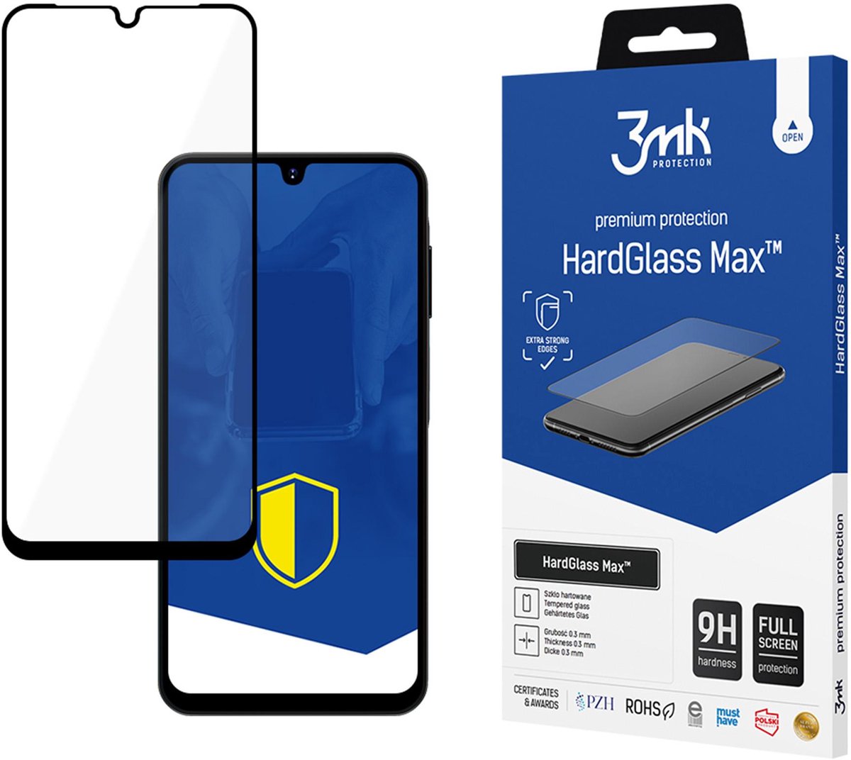 3Mk Hardglass Max Gehard Glas Voor Samsung Galaxy A16 A26 M16 Beschermende Veiligheid