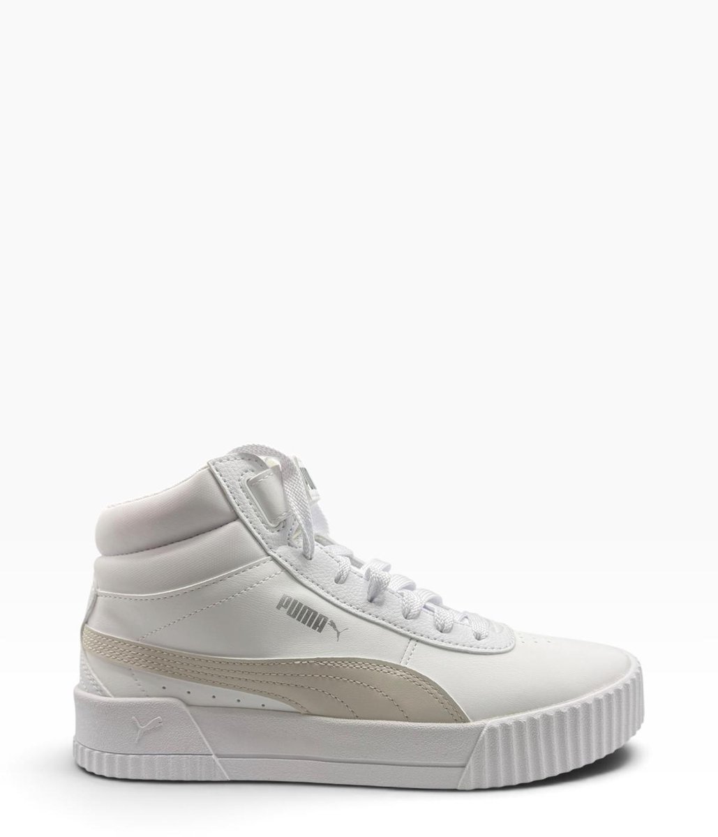 Puma Carina Mid Sneakers Dames – Doos Zonder Deksel Wit