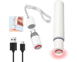 Anti-jeukapparaat – Pen voor Behandeling van Muggenbeten – Chemisch Vrije Pen met USB-C-opladen – Effectief tegen Jeuk en Zwelling van Insectenbeten – Geschikt voor Reizen en Buiten