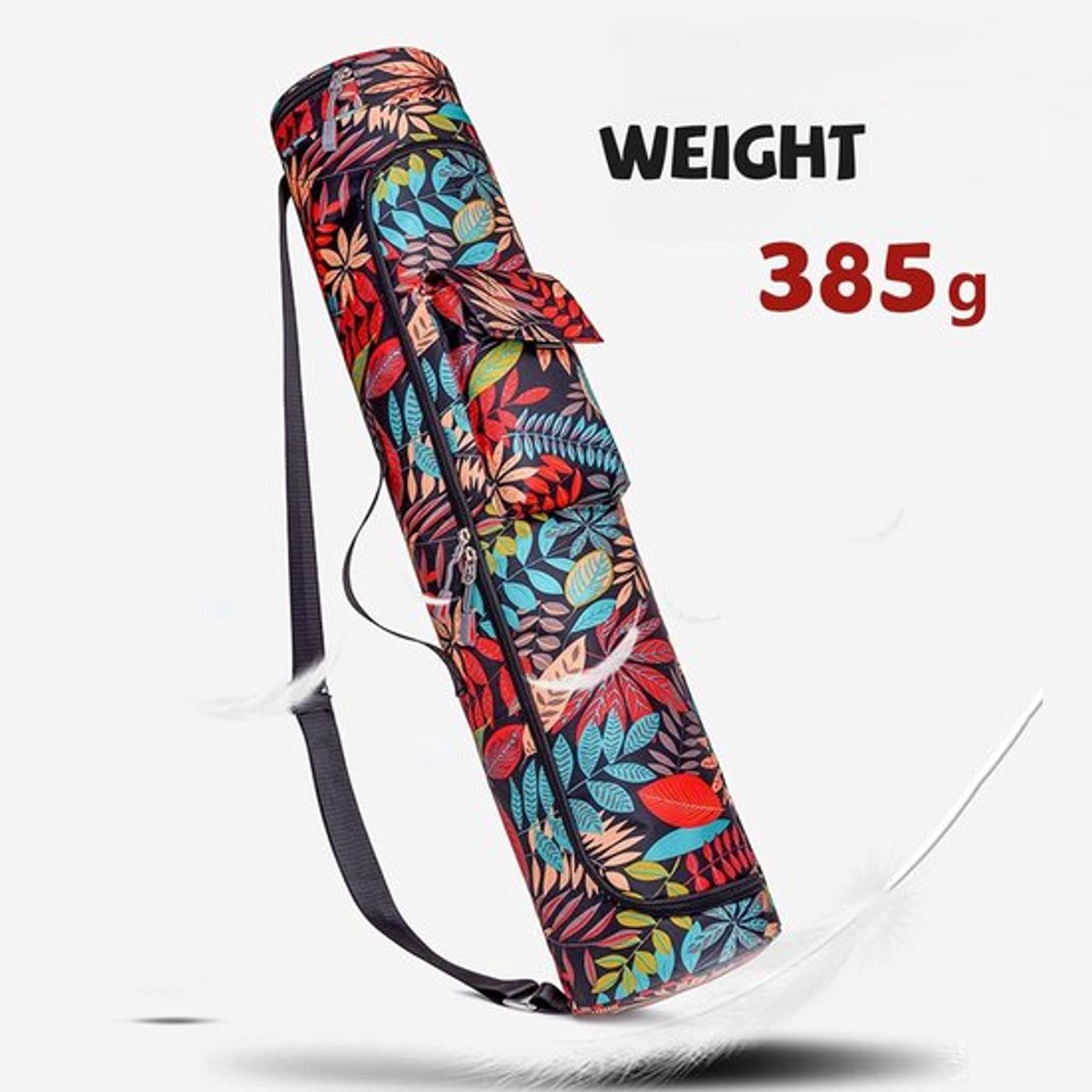 Yogamatdrager met waterproof zakken - veelzijdige draagtas - groot formaat