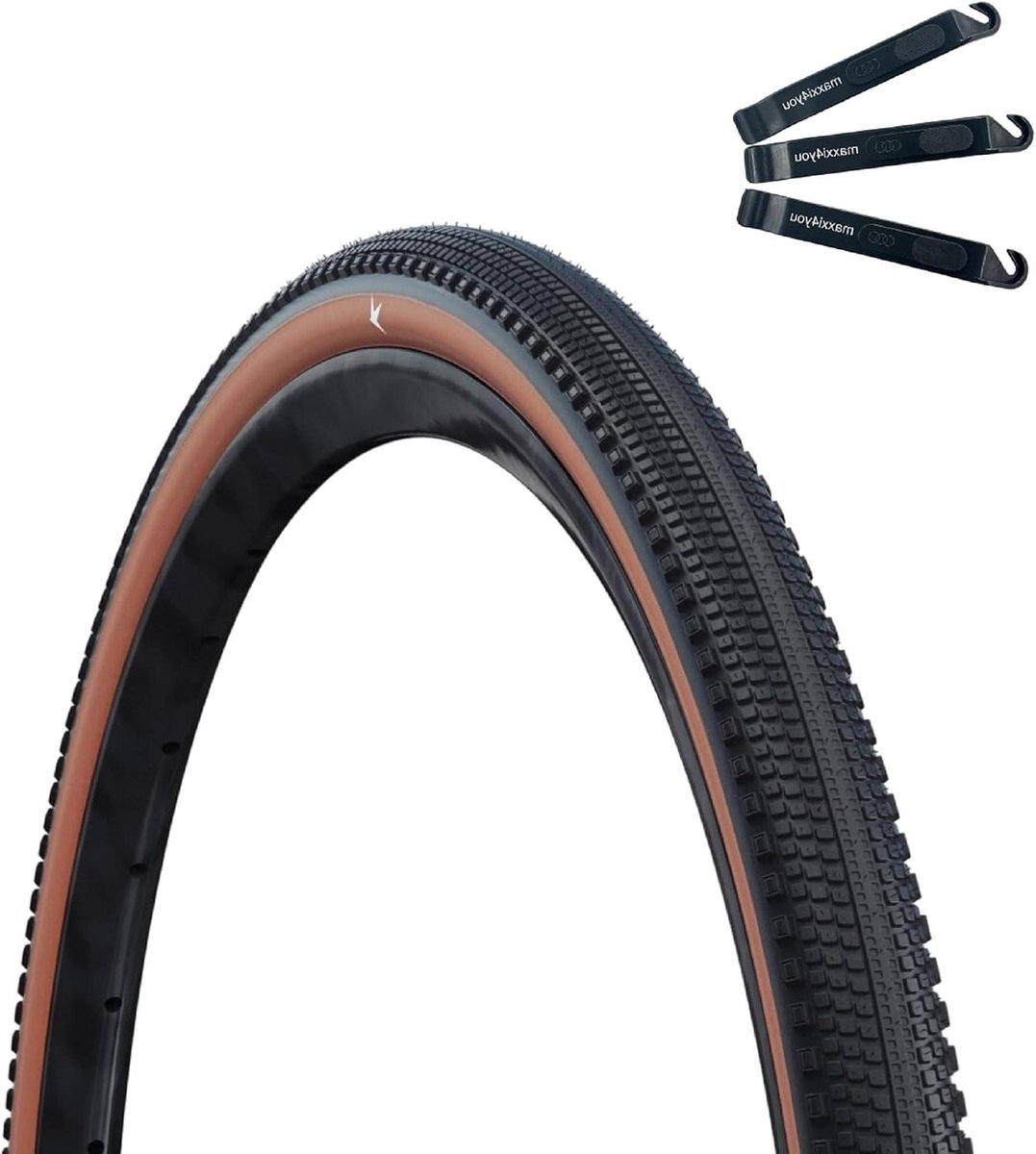 Fietsband - Gravelband Allroad - Veelzijdig Fietsen - K-Guard Bescherming - 40-622 28 inch - Zwart Brons