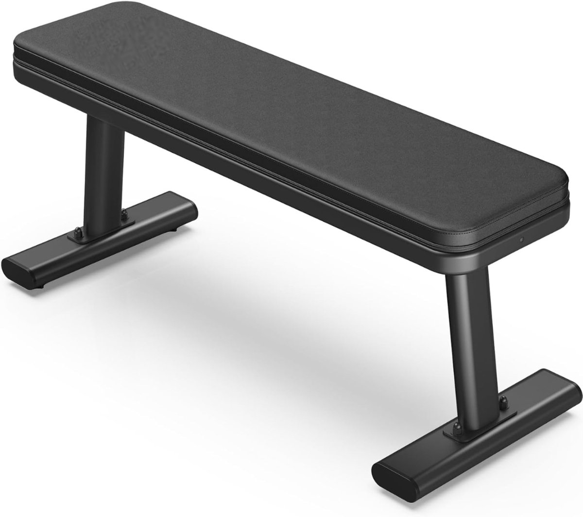 Lìon® Fitnessbank - Trainingsbank - Bureau - Zwart - 117cm x 43cm x 44cm