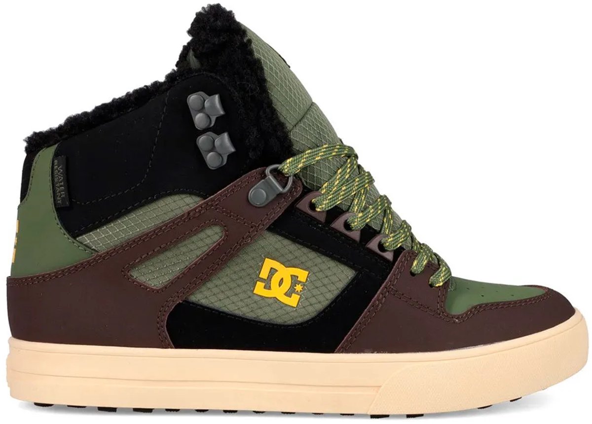 Dc Shoes Pure Hi Top Wnt Laarzen Groen EU 42 Man