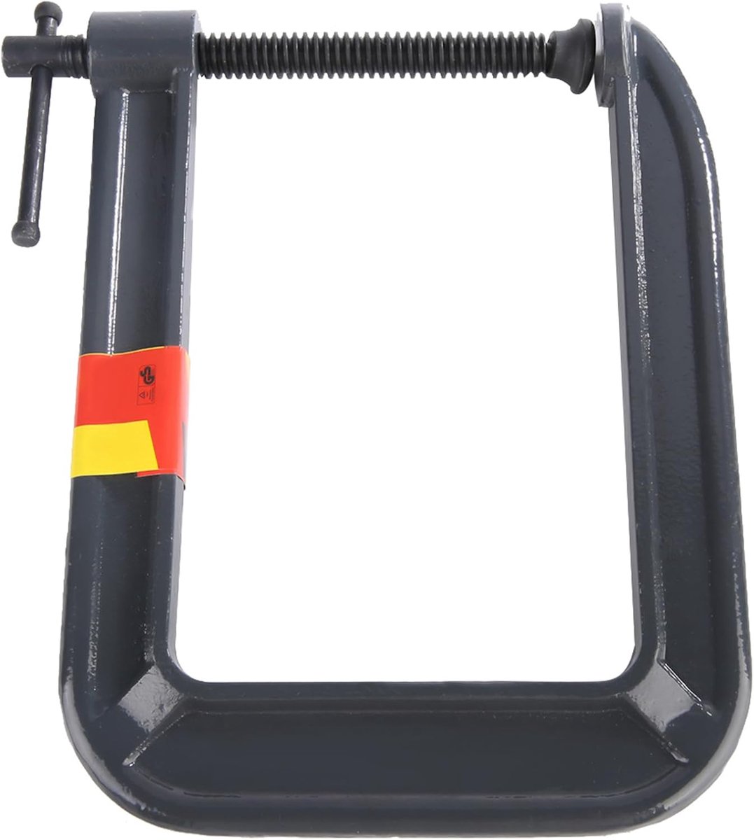 Heavy Duty Deep Throat U-Clamp Steel Deep Reach C-Clamp Jaw Opening DIY Carpentry Clamp Device(100mm) - ShopVlot
