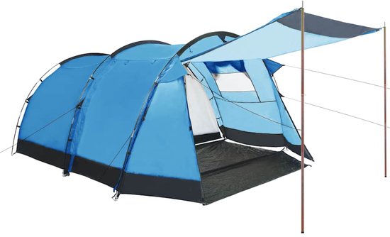 vidaXL - Tentstokken - 2 - st - telescopisch - 170-255 - cm - gegalvaniseerd - staal van Vidaxl — afbeelding 4
