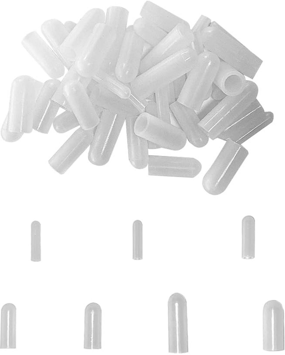 Solidchoice - Set van 70 Rubber Einddoppen voor Schroeven