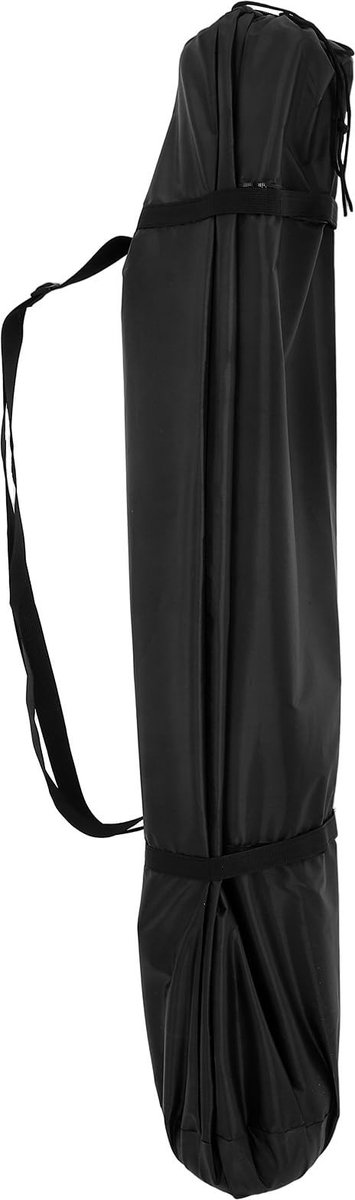 Opvouwbare stoel tas - Draagtas stoel - Outdoor kamperen - Verstelbare schouderriem - 46 x 124 cm - Zwart