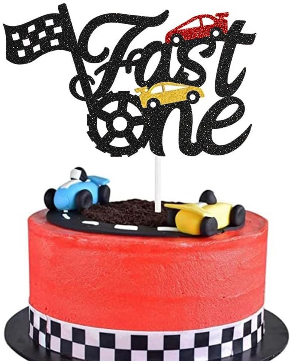 Solidchoice - Racing Taarttopper voor Tweede Verjaardag