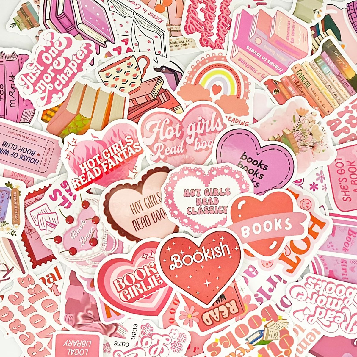 Solidchoice - Roze Liefdesstickers met Diverse Patronen voor Decoratie