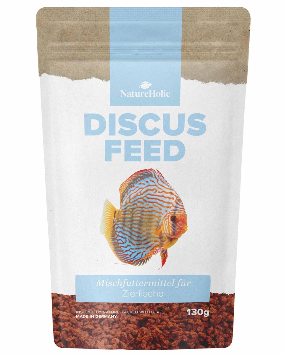 Solidchoice - Discusfeed voor Aquariumvissen, Hoofdvoer zonder Runderhart, 130g