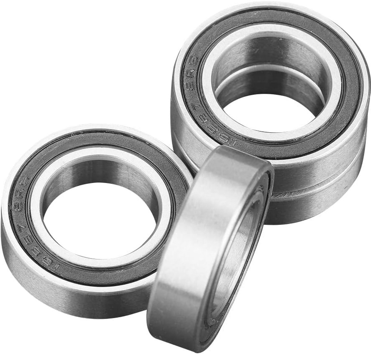 Solidchoice - Rubber Afgedichte Lagers, 4 Stuks, Voor Werktuigmachines en Apparatuur