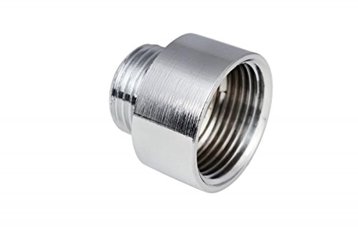 Solidchoice - Verchroomde Waterpijp Reducer 3/4'' x 1/2''