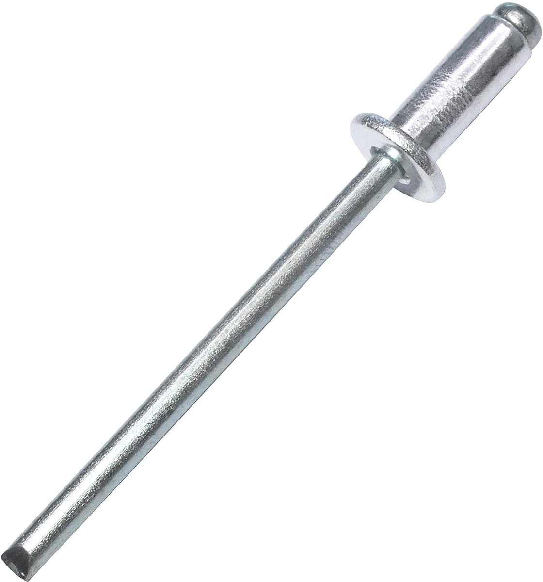 Solidchoice - Set van 100 Aluminium Blindnieten Ø4x12mm voor Vaste Bevestiging