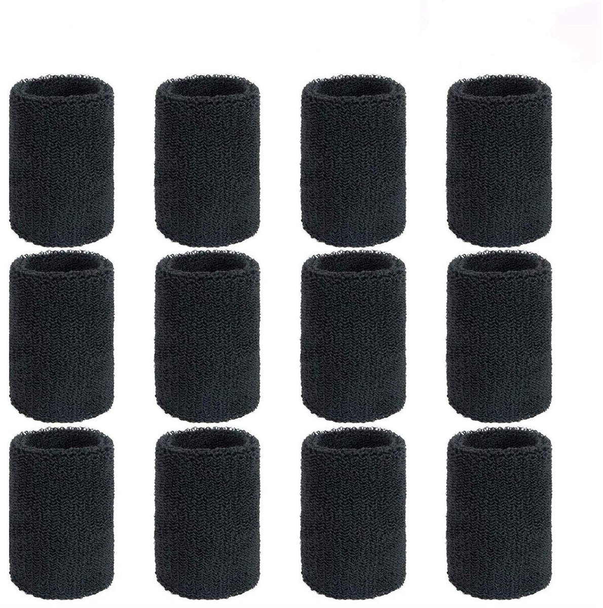 Solidchoice - Set van 6 Absorberende Sportpolsbanden