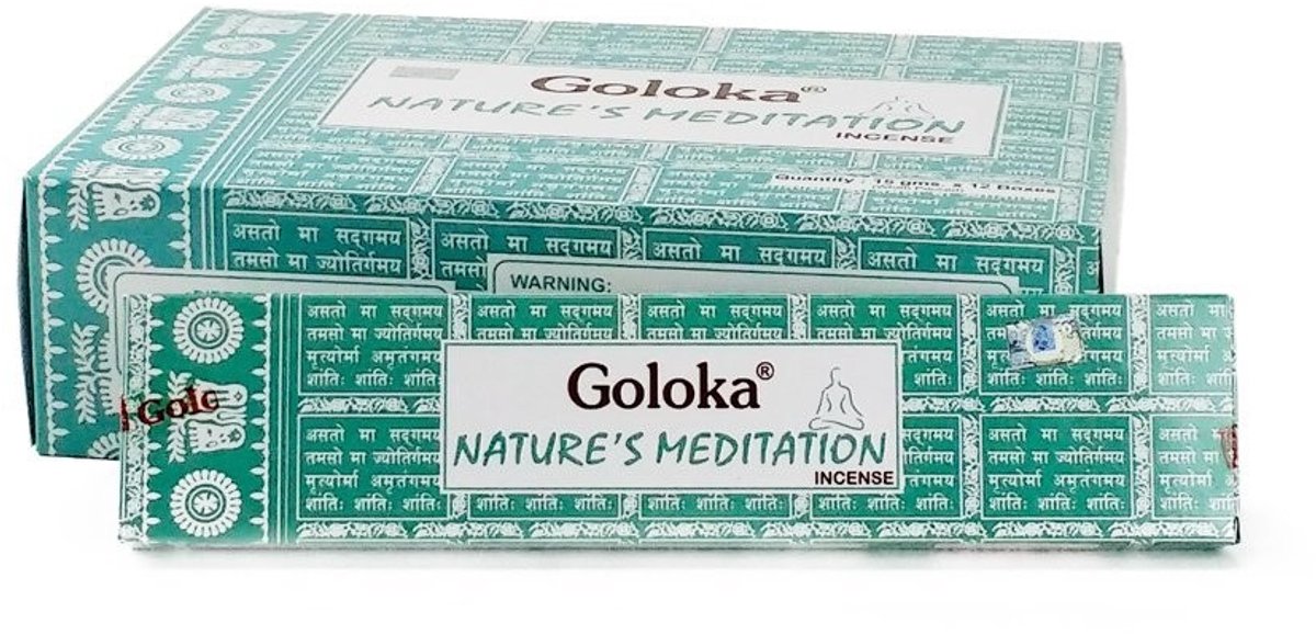 Solidchoice - Meditatie Wierookstokjes in Doos van 12 Stuks
