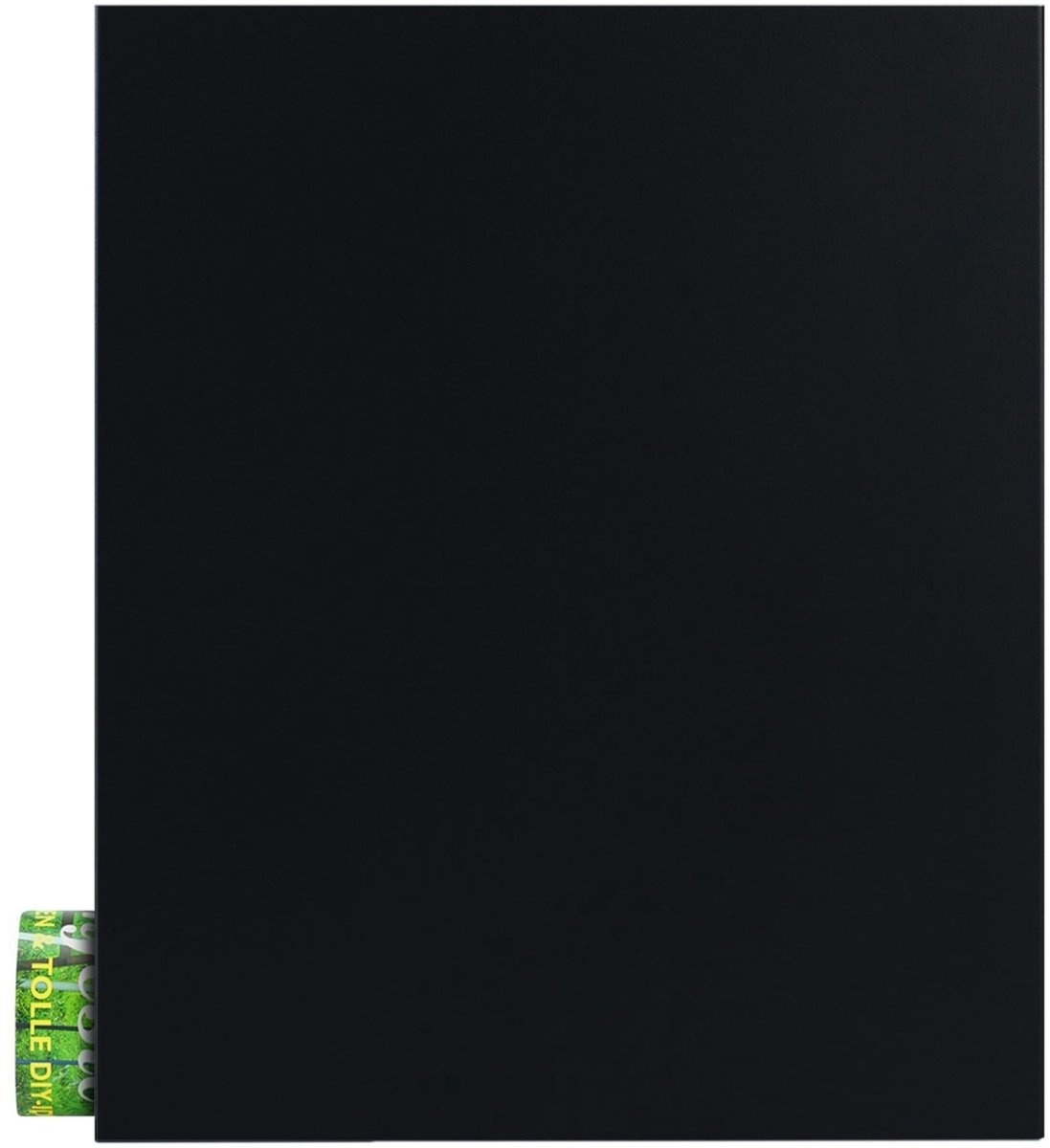 Solidchoice - Design Brievenbus met Krantenvak, 12 Liter, Zwart