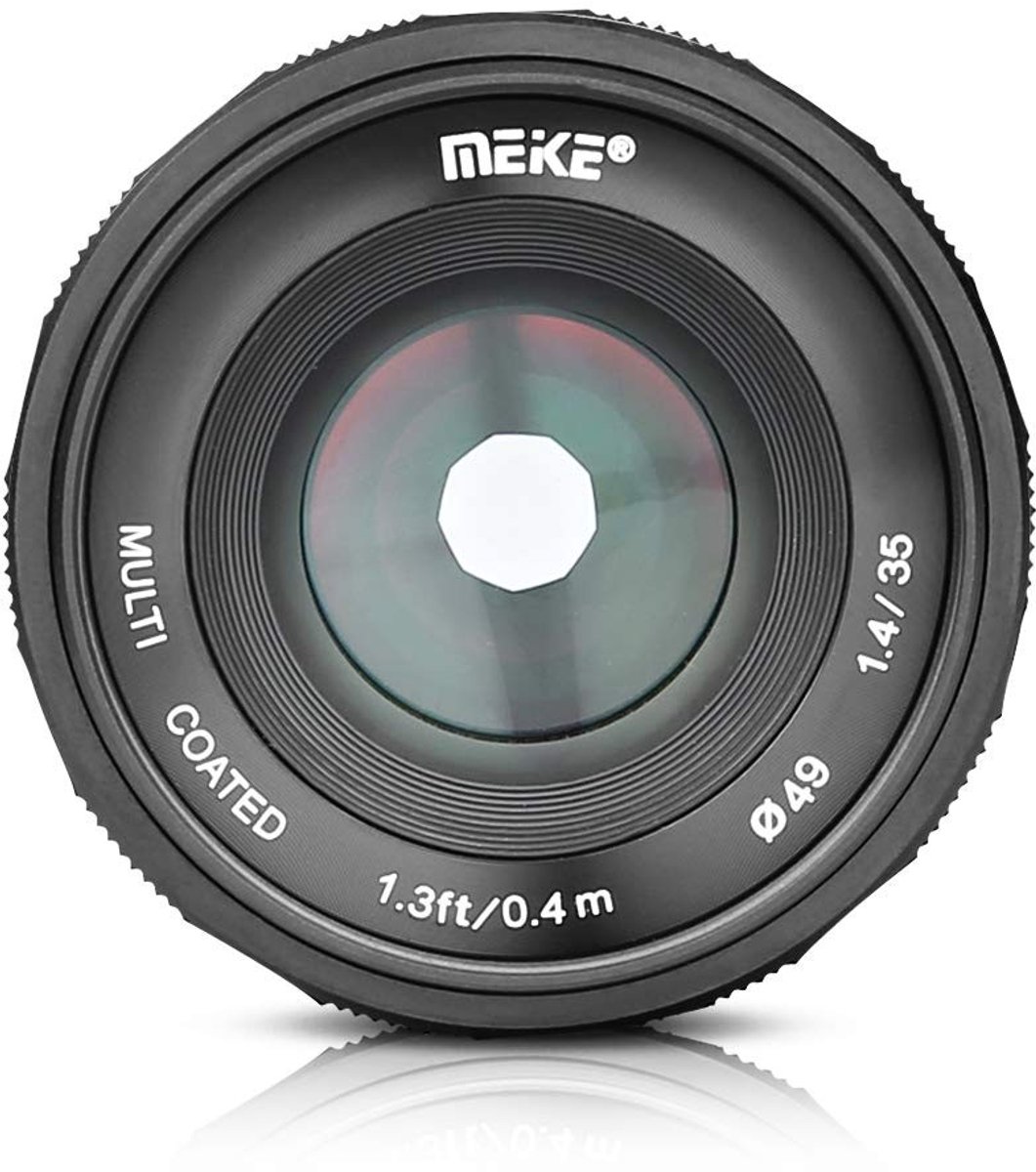 Solidchoice - MK-35mm F/1.4 Handmatige Groothoeklens voor Spiegelloze Camera's