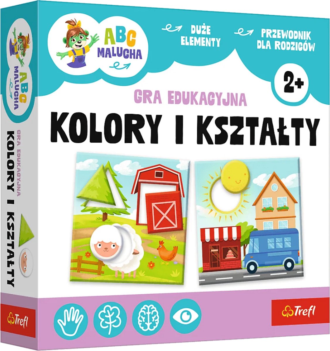 Educatief spel Kleuren en vormen Abc voor peuters Treflik Family Trefl 02904