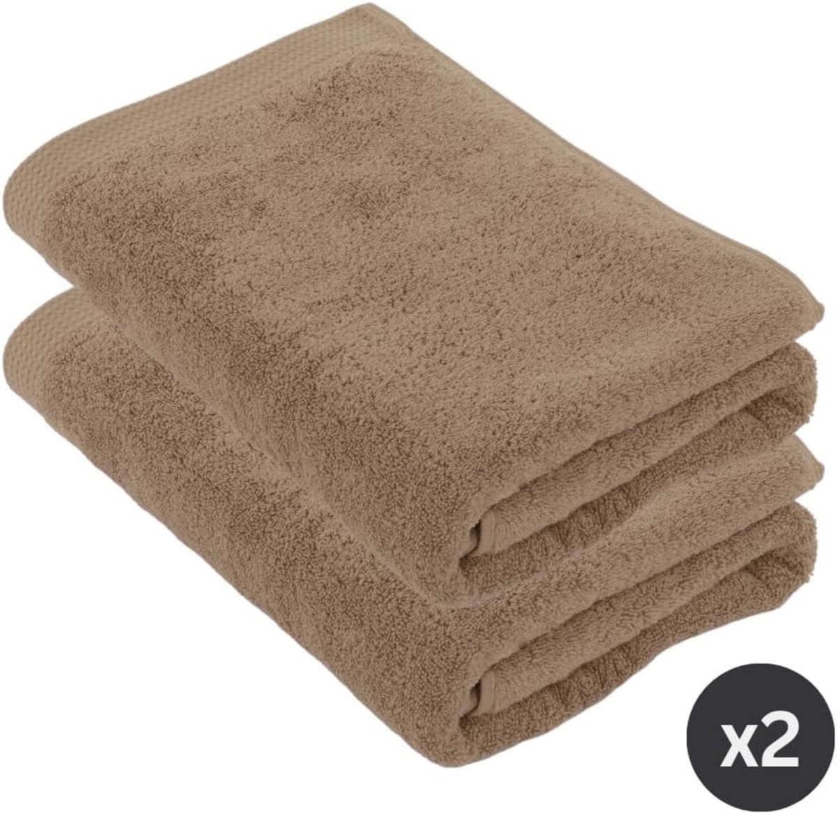 Tiseco Home Studio - Bath towel DELUX - - SET/2-100% cotton - 550 g/m² - 100% cotton - ShopVlot