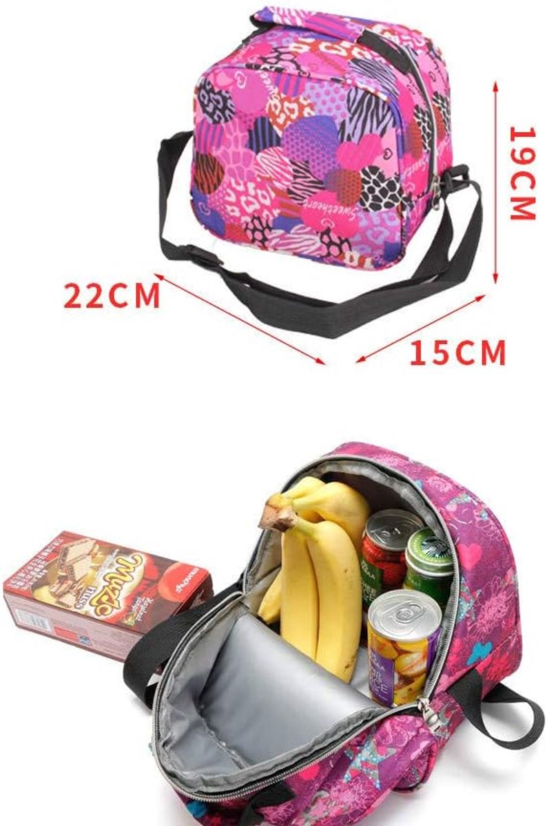 Small Content Children's Meal Bag Insulation Then When the Bag Shawl Insulation Delivery Bag Insulation Handbag - ShopVlot